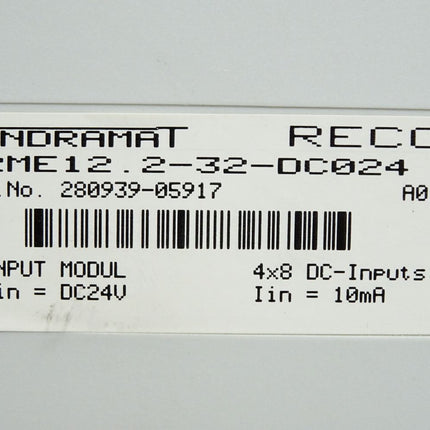 Rexroth Indramat Reco RME12.2-32-DC024 Eingangsmodul - Maranos.de