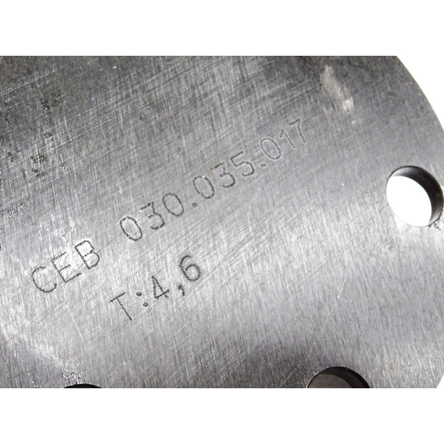 Tox pressotechnik Abstimmplatte CEB 030.035-017-4.6mm TOX-217922-4.6mm Unbenutzt - Maranos.de