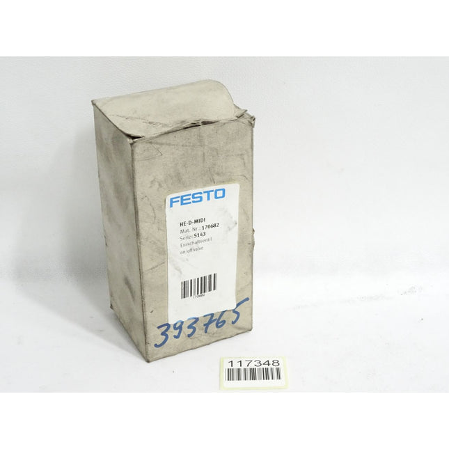 Festo 170682 Einschaltventil HE-D-MIDI / Neu OVP