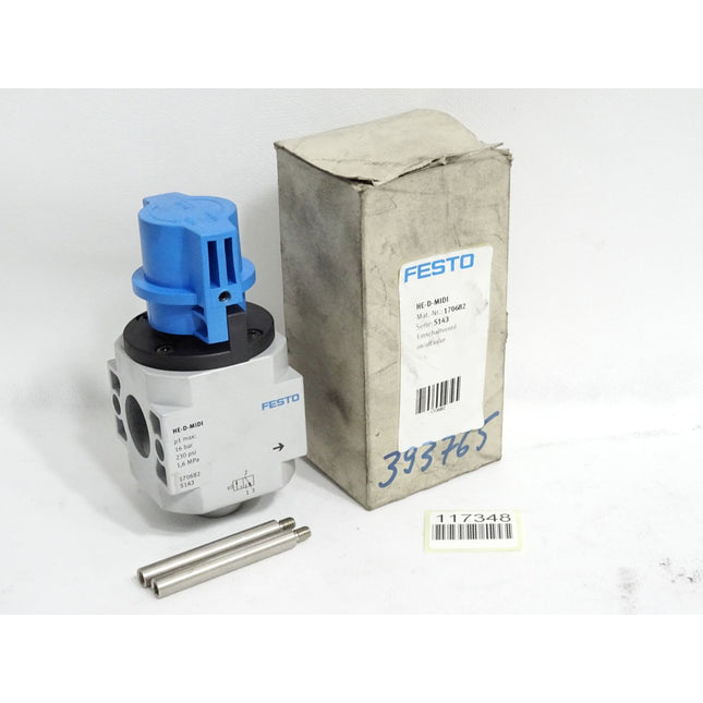 Festo 170682 Einschaltventil HE-D-MIDI / Neu OVP