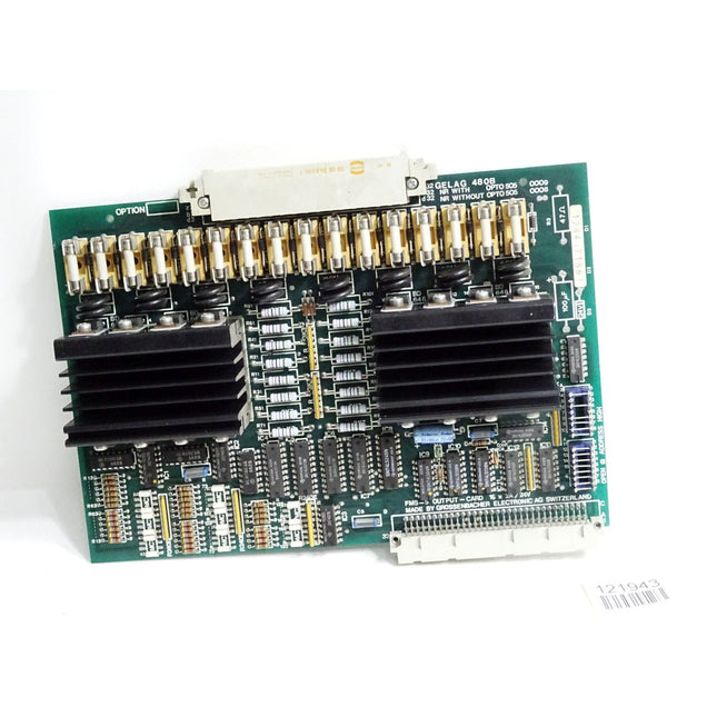 Grossenbacher GELAG 480C FMS-5 Output Card 16x2A/24V