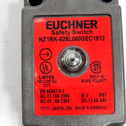 Euchner Safety Switch NZ1RK-528L060GEC1912 / Unbenutzt - Maranos.de