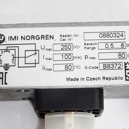 IMI Norgren Druckschalter 0880324 / Neu OVP - Maranos.de