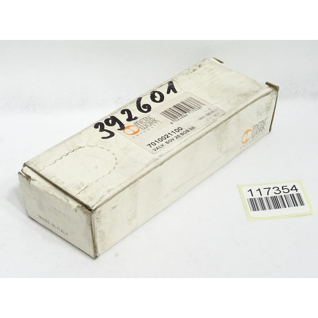 Metalwork Pneumatic 7010021100 SOV 25 SOS OO Ventil / Neu OVP