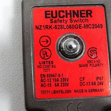 Euchner Safety Switch NZ1RK-528L060GE-MC2049 / Unbenutzt - Maranos.de