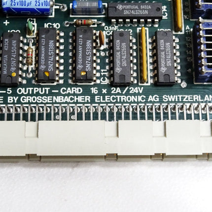 Grossenbacher GELAG 480C FMS-5 Output Card 16x2A/24V