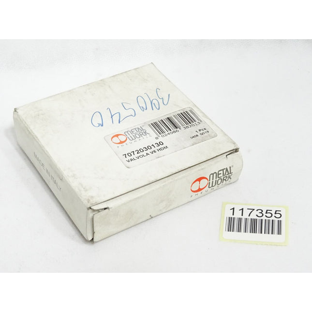 Metalwork Pneumatic 7072030130 V6 HDM Ventil / Neu OVP