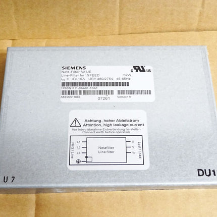 Siemens Netz-Filter für UE 6SN1111-0AA01-1BA1 / Neu - Maranos.de