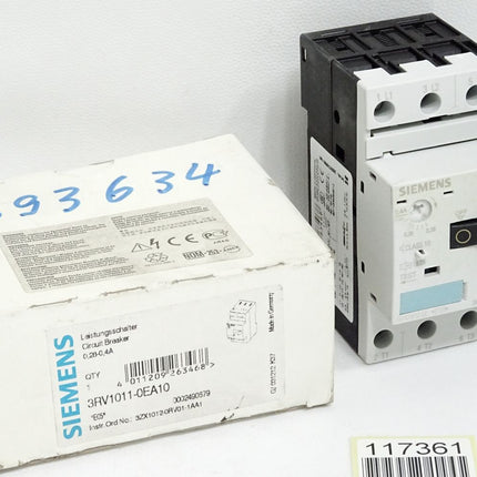 Siemens Leistungsschalter 3RV1011-0EA10 / Neu OVP