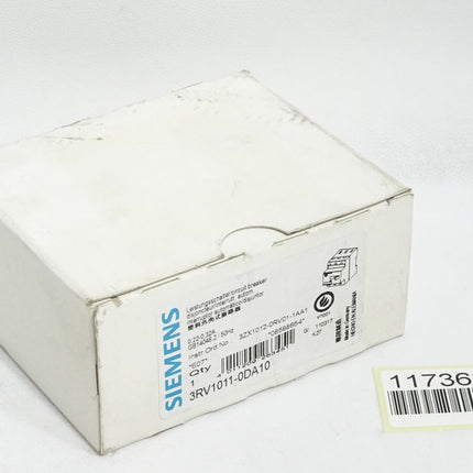 Siemens Leistungsschalter 3RV1011-0DA10 / Neu OVP