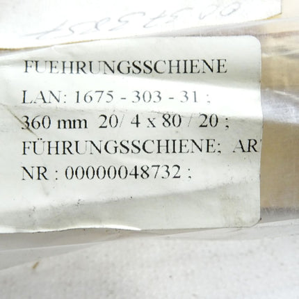 Rexroth Führungsschiene KSA-035-BNS-H-MA-AK R167530331 / Neu OVP - Maranos.de