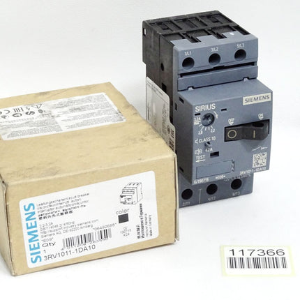 Siemens Leistungsschalter 3RV1011-1DA10 / Neu OVP