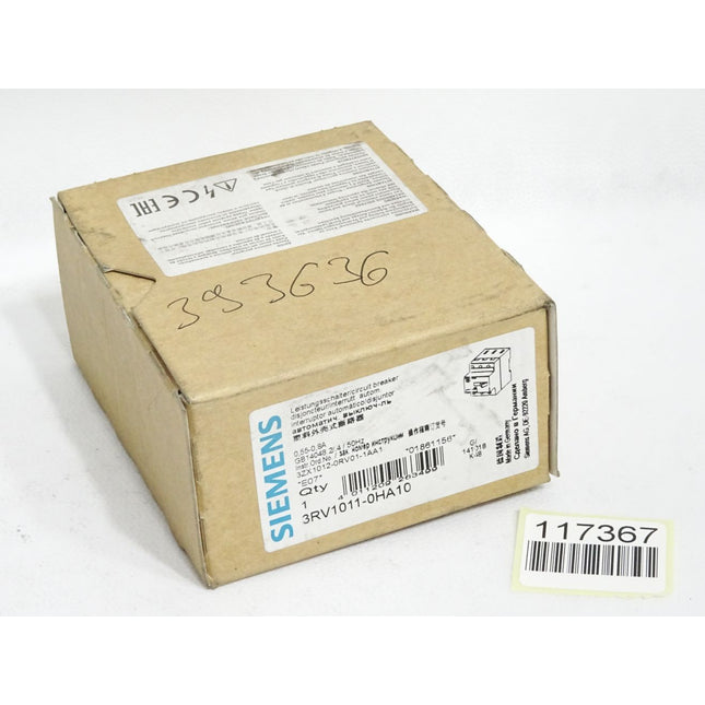 Siemens Leistungsschalter 3RV1011-0HA10 / Neu OVP
