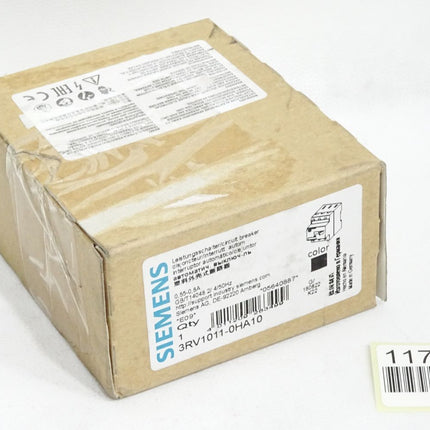 Siemens Leistungsschalter 3RV1011-0HA10 / Neu OVP