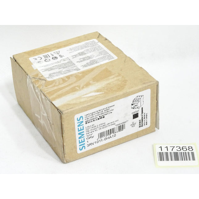 Siemens Leistungsschalter 3RV1011-0HA10 / Neu OVP