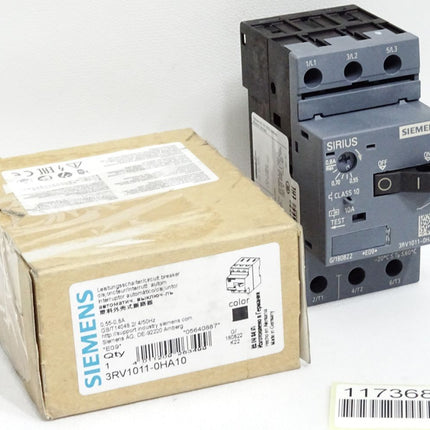 Siemens Leistungsschalter 3RV1011-0HA10 / Neu OVP