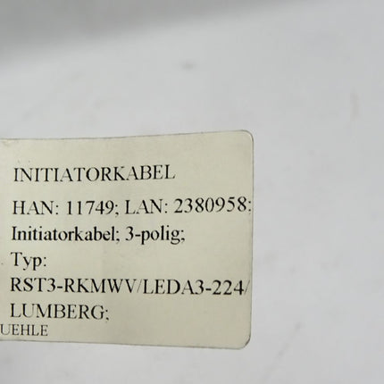 Lumberg Automation Initiatorkabel RKMWV/LEDA3-224/5 / Unbenutzt