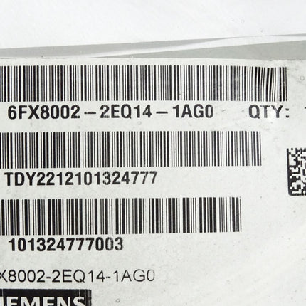 Siemens Signalleitung MOTION-CONNECT 800PLUS 6FX8002-2EQ14-1AG0 / Neu OVP