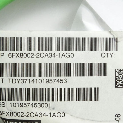 Siemens Signal cable extension 6FX8002-2CA34-1AG0 / Neu OVP