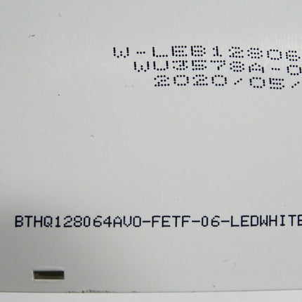 Batron Display BTHQ128064AV0-FETF-06-LEDWHITE02 - Maranos.de