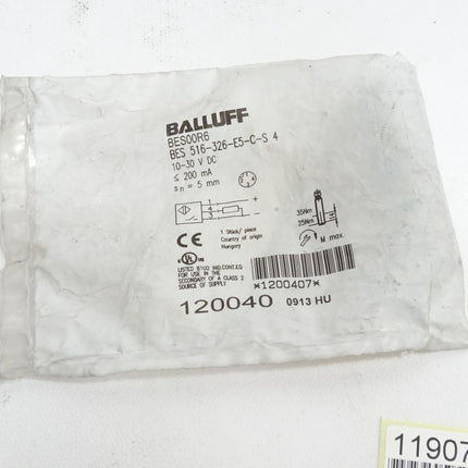 Balluff Induktive Näherungsschalter BES00R6 BES 516-326-E5-C-S4 / Neu OVP - Maranos.de