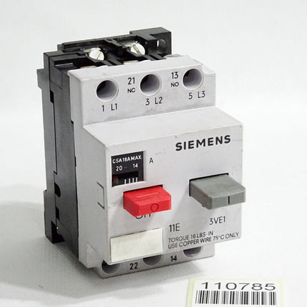 Siemens 3VE1010-2N Motorschutzschalter - Maranos.de
