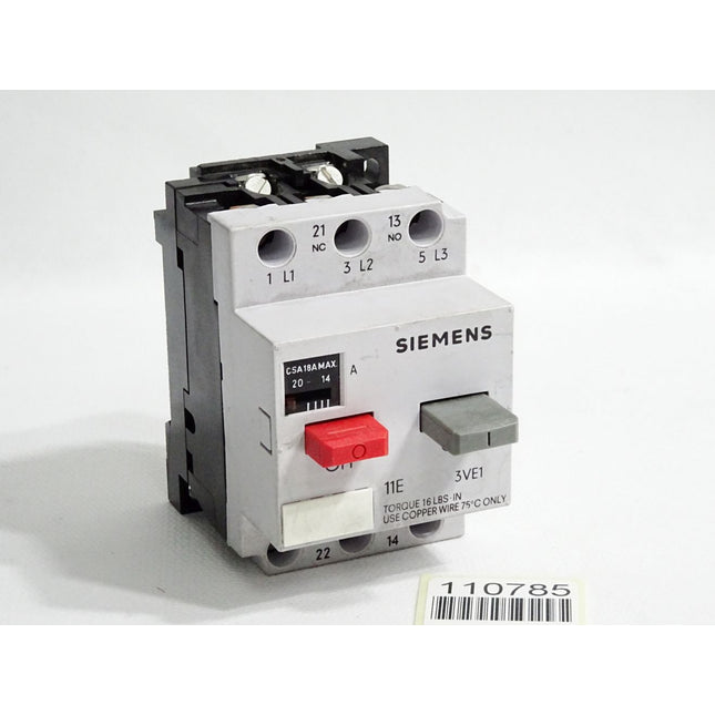 Siemens 3VE1010-2N Motorschutzschalter - Maranos.de