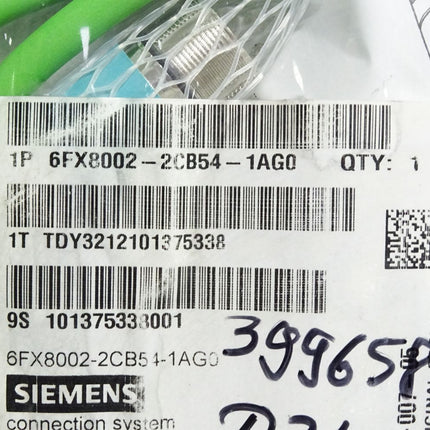 Siemens Signalleitung Verlängerung 6FX8002-2CB54-1AG0 / Neu OVP