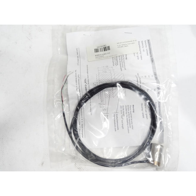 Tox Pressotechnik Presskraftsensor TOX-CKN 072 249472 + Binder Stecker / Neu OVP - Maranos.de
