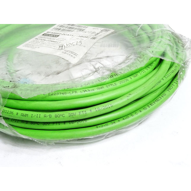 Siemens 6FX8002-2CA11-1BG0 incremental encoder cable / Unbenutzt mit Lagerspuren