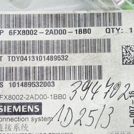 Siemens 6FX8002-2AD00-1BB0 Kabel für Geber EnDat  / Unbenutzt mit Lagerspuren