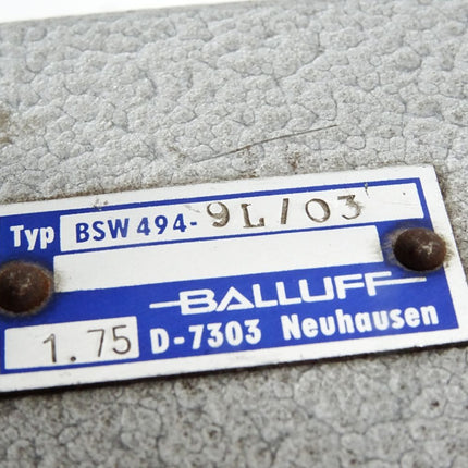 Balluff Schaltwerke BSW494-9L/03