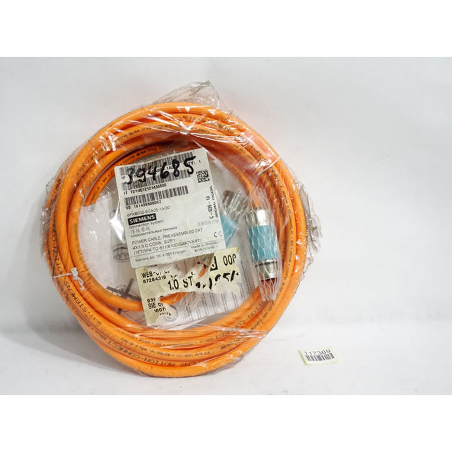 Siemens 6FX8002-5CA05-1AG0 Kabel Verlängerung / Unbenutzt mit Lagerspuren