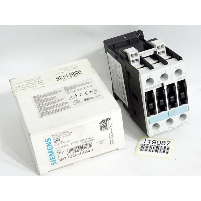 Siemens Schütz 3RT1026-3BB40 / Neu OVP