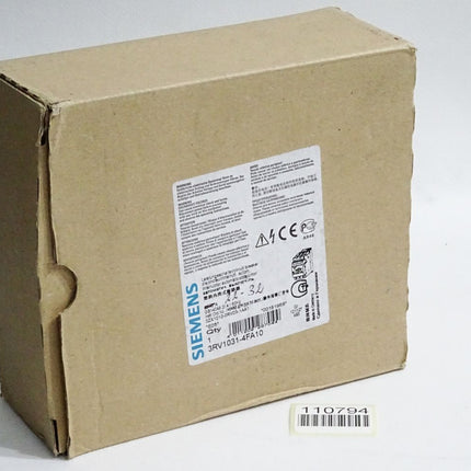 Siemens Leistungsschalter 3RV1031-4FA10 / Neu OVP - Maranos.de