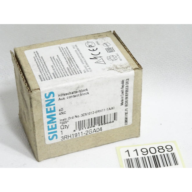 Siemens Hilfsschalterblock 3RH1911-2GA04 / Neu OVP - Maranos.de