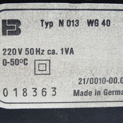Thermo Technik Bauknecht WG40 N013 21/0010-00.00