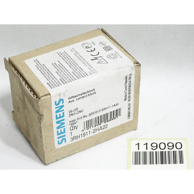 Siemens Hilfsschalterblock 3RH1911-2HA22 / Neu OVP - Maranos.de