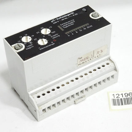 Tekmar Aufladegerät für Elektro-Speicherheizung uC-Aufladegerät 1458..2 A3