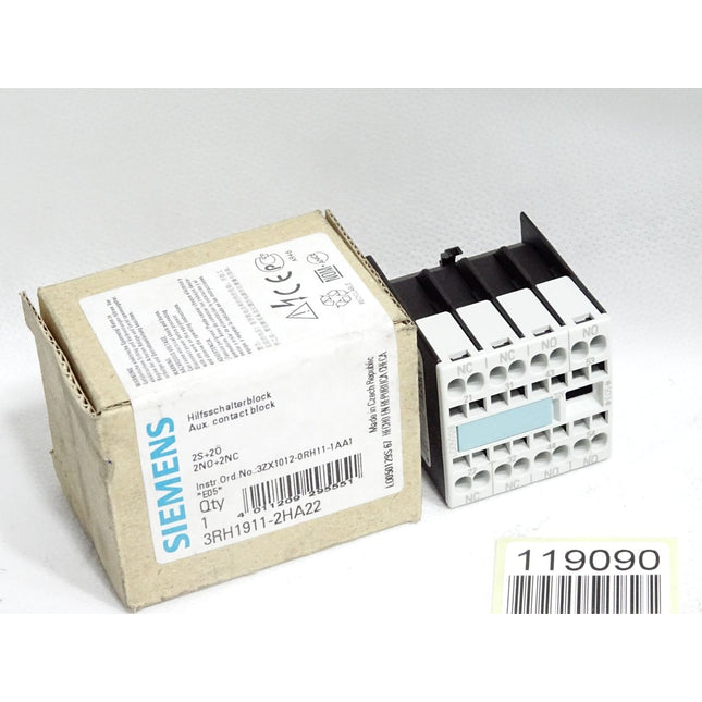 Siemens Hilfsschalterblock 3RH1911-2HA22 / Neu OVP - Maranos.de