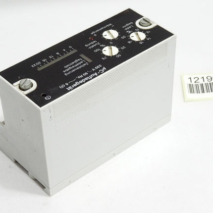 Tekmar Aufladegerät für Elektro-Speicherheizung uC-Aufladegerät 1458..2 A3