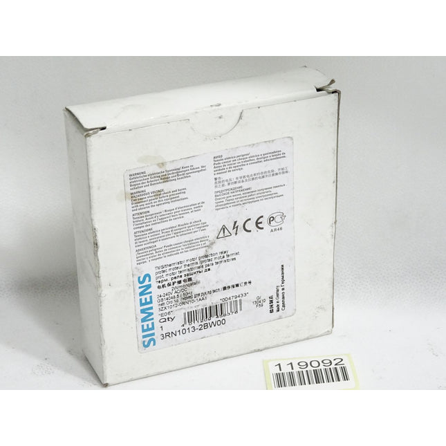 Siemens Thermistor-Motorschutzrelais 3RN1013-2BW00 / Neu OVP - Maranos.de