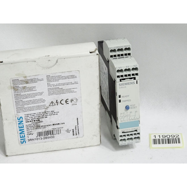 Siemens Thermistor-Motorschutzrelais 3RN1013-2BW00 / Neu OVP - Maranos.de