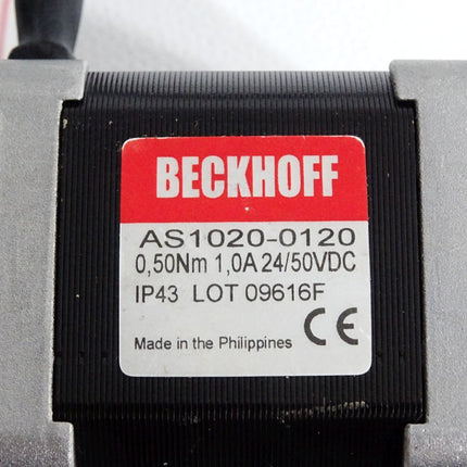 Beckhoff Schrittmotor AS1020-0120 + Encoder 05.2420.1630.1024.5009  / Neu - Maranos.de