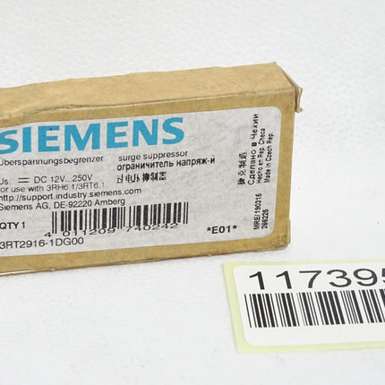 Siemens 3RT2916-1DG00 Überspannungsbegrenzer / Neu OVP