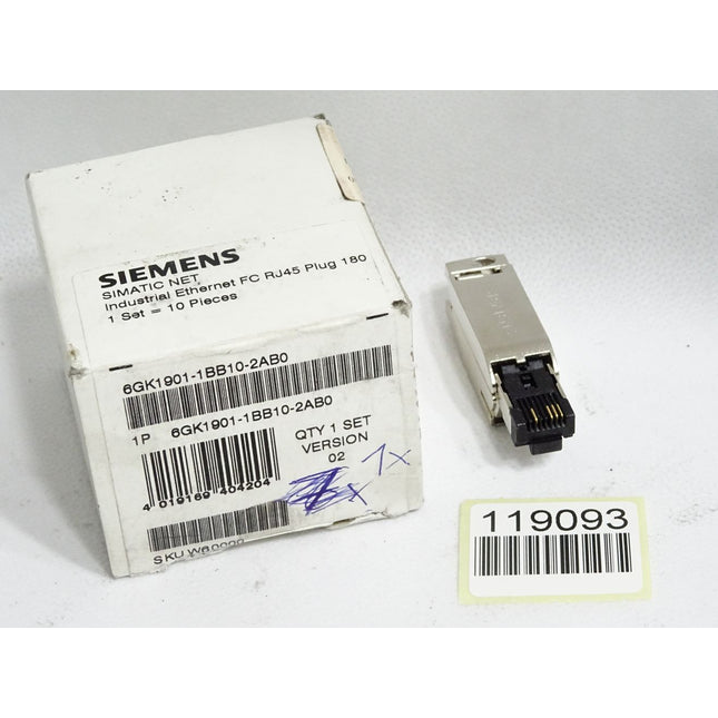 Siemens Ethernet FC RJ45 Plug 180 6GK1901-1BB10-2AB0 / Neu OVP - Maranos.de