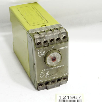 Pilz Sicherheitsschaltgerät 470310 0.04-10s PAU-1SK/10/24V/1Uz