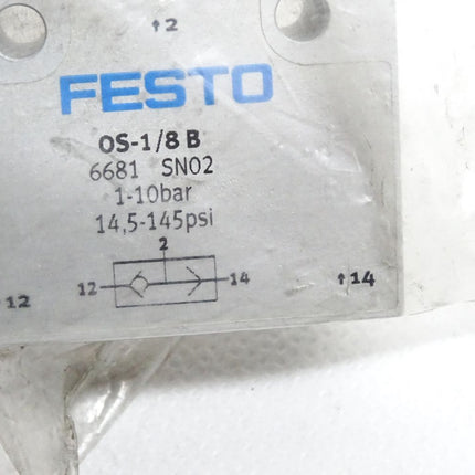 Festo 6681 OS-1/8-B ODER-Glied / Neu OVP