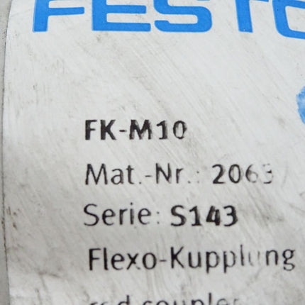 Festo Flexokupplung M 10 FK-M10 2063 / Neu OVP