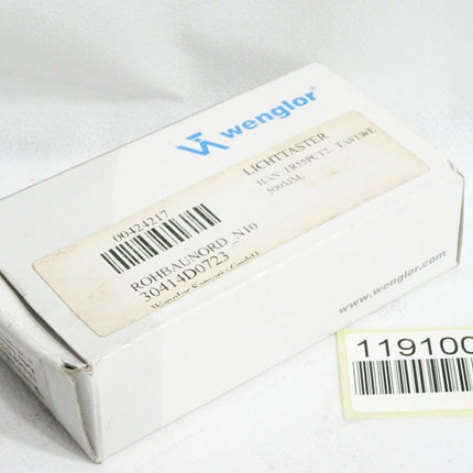 Wenglor Reflextaster energetisch TR55PCT2 / Neu OVP